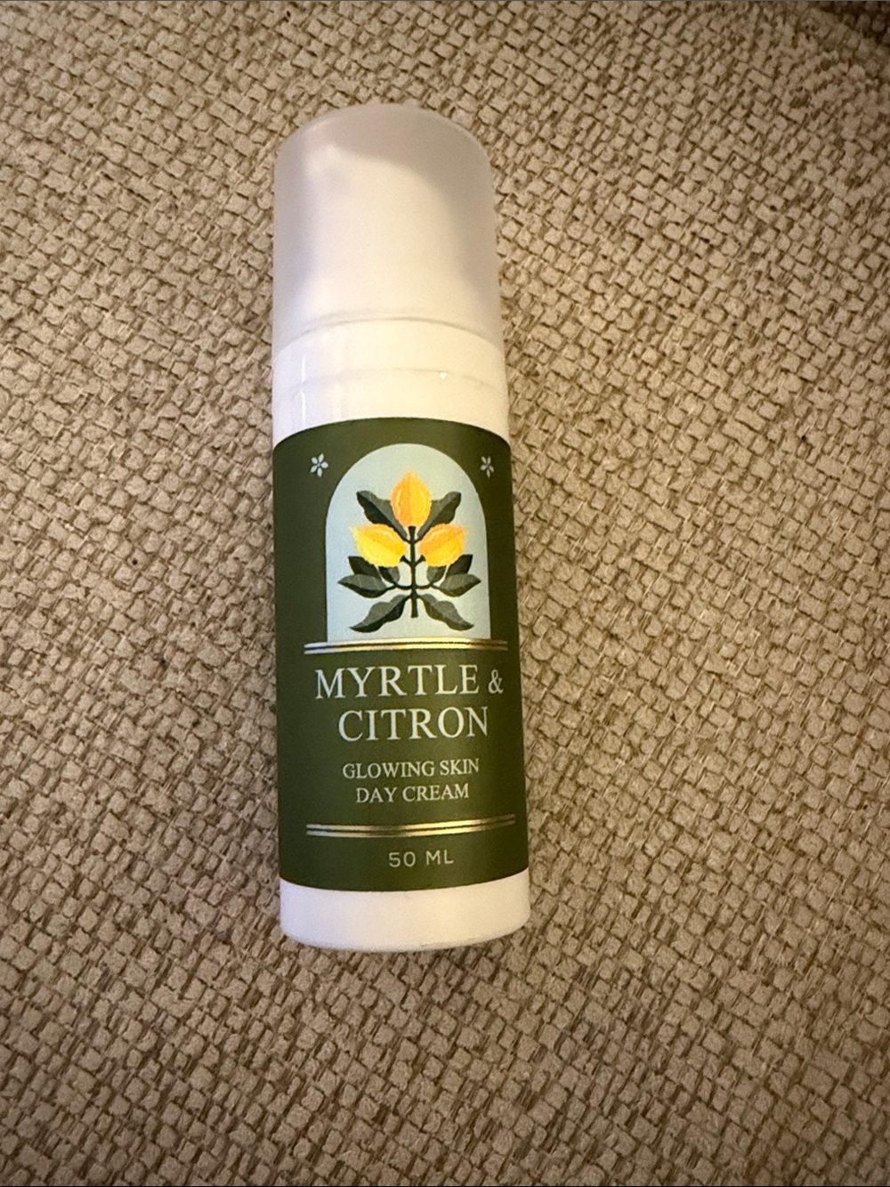 Myrtle & Citron Glowing Skin Day Cream NWOB